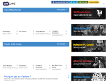 Tablet Screenshot of joygame.com